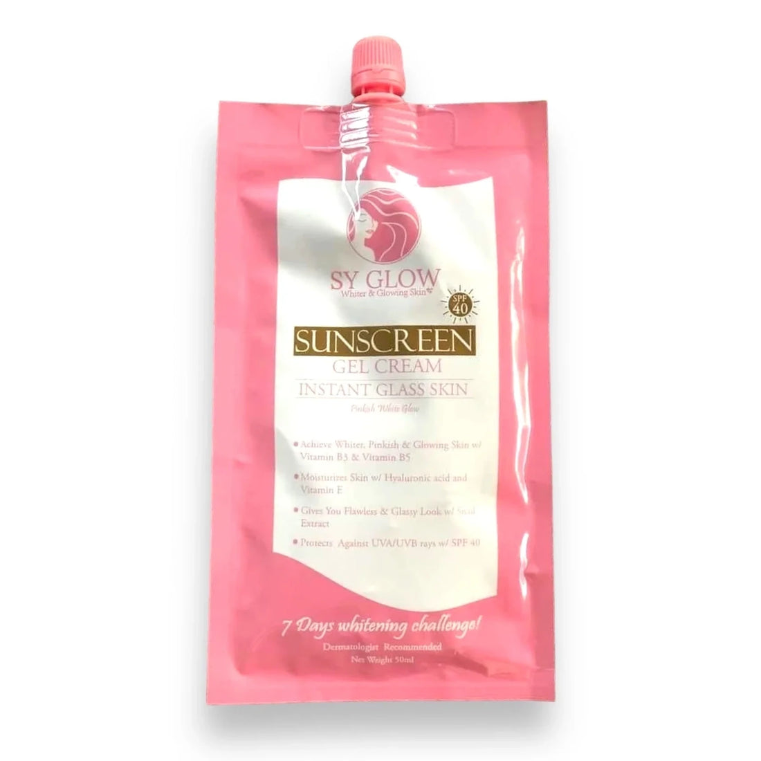 SY GLOW SUNSCREEN (GEL CREAM) by SY GLOW - Premium Skincare Product