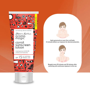 AROMA MAGIC CARROT SUNSCREEN LOTION SPF 30 100ML