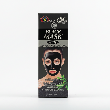 YC BLACK MASK WITH BAMBOO CHARCOAL 100G-540