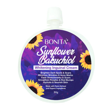 BONITA SUNFLOWER BAKUCHIOL INGUINAL CREAM 30G POUCH