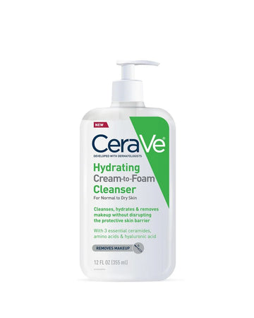 CERAVE HYDRATING CREAM-TO-FOAM CLEANSER 236 ML