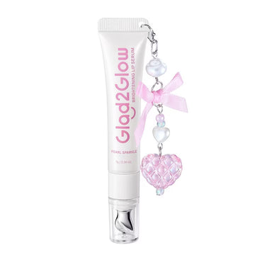 GLAD2GLOW BRIGHTENING LIP SERUM PEARL SPARKLE CLEAR