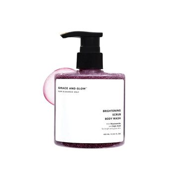 GRACE AND GLOW BRIGHTENING SCRUB BODY WASH 400ML