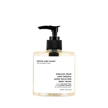 GRACE AND GLOW ENGLISH PEAR AND FREESIA BODY WASH 400ML