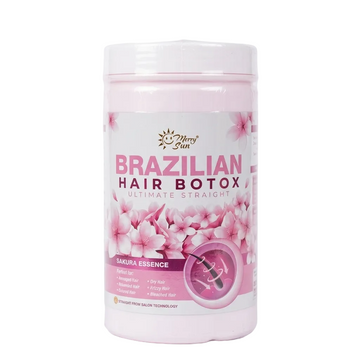 MERRY SUN BRAZILIAN HAIR BOTOX SAKURA ESSENCE BOTTLE 1000ML
