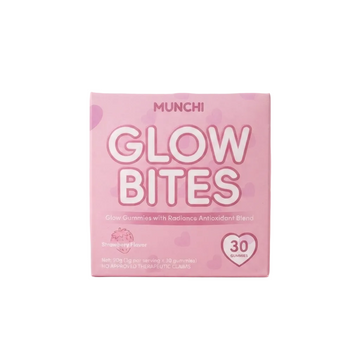MUNCHI GLOW BITES STRAWBERRY FLAVOR 90G