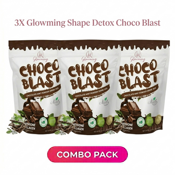 3 Pcs Combo- Glowming Shape Detox Choco Blast