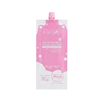 BRILLIANT SKIN ESSENTIALS ADVANCE MOISTURE BOOSTER GEL CREAM POUCH 50G