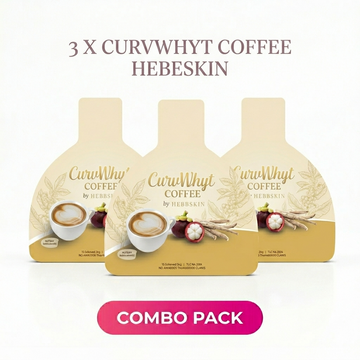 3 Pcs Combo - CURVWHYT COFFEE HEBESKIN