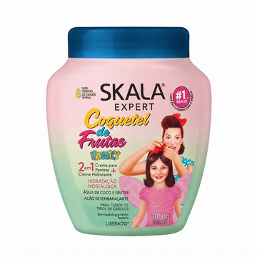 SKALA COQUETEL DE FRUTAS 2 IN 1 HAIR CREAM 1000G