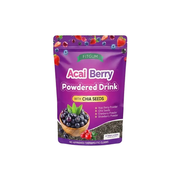 FITGUM Powdered Berry Drink with Chia Seeds