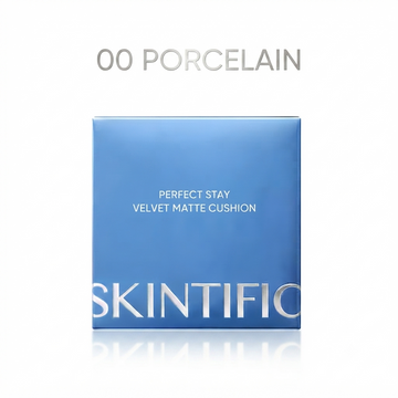 SKINTIFIC PERFECT STAY VELVET MATTE CUSHION - 00 PORCELAIN