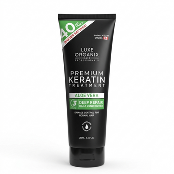 LUXE ORGANIX PREMIUM KERATIN TREATMENT ALOEVERA CONDITIONER 250ML