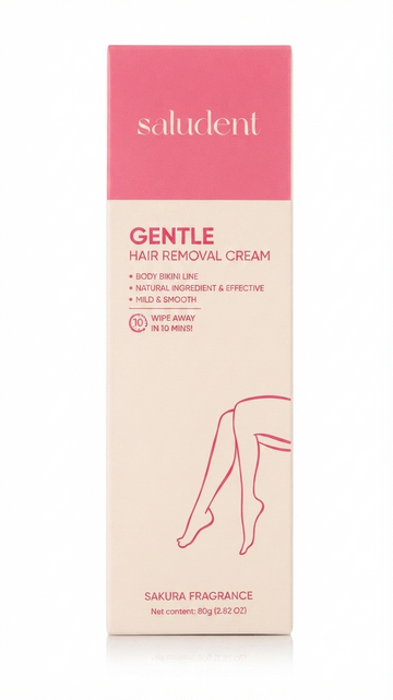 SALUDENT GENTLE HAIR REMOVAL CREAM 80G
