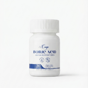BORIC ACID VAGINAL SUPPOSITORIES BLUE 30CAPS
