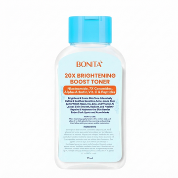BONITA TONER 20X BRIGHTENING BLUE 125ML