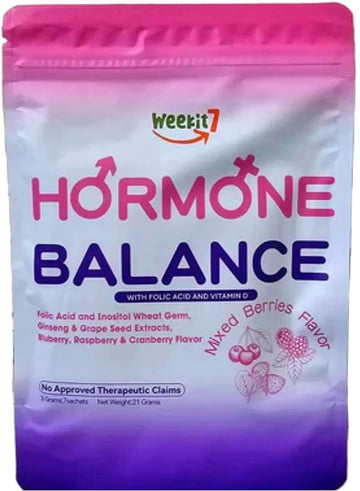 WEEKIT 7 HORMONE BALANCE FOLIC ACID & VIT D