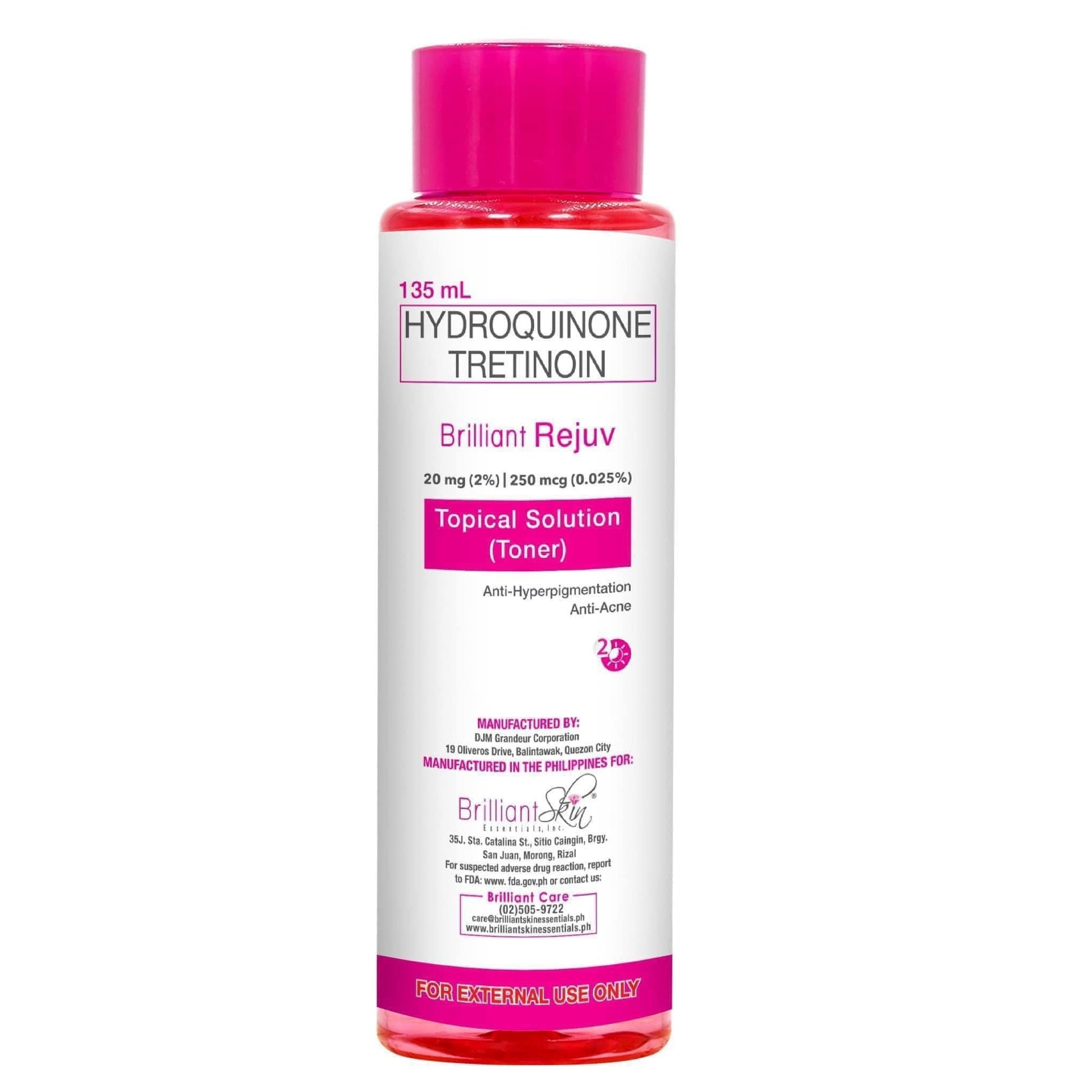 BRILLIANT REJUVENATE TONER 135 ML by BRILLIANT SKIN ESSENTIALS - Premium Skincare Product