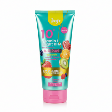 JOJI SECRET YOUNG 10 VITAMINS BRIGHT BHA BODY SERUM LOTION 330 ML