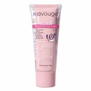 KAVOUGE DOUBLE TUBE WHITENING BODY SERUM & LOTION 200G