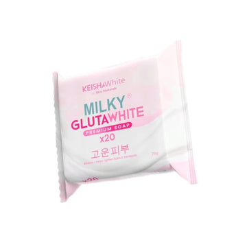 KEISHA WHITE MILKY GLUTA PREMIUM SOAP 70G
