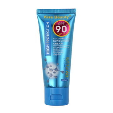 KISS BEAUTY HYALURONIC ACID SUNSCREEN BLUE 60ML