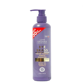 LUXE ORGANIX BYE BRASS COLOR TONING PURPLE SHAMPOO 270ML