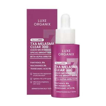 LUXE ORGANIX DERMA PRO TXA MELASMA CLEAR 300 SERUM 30ML