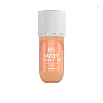 LUXE ORGANIX KISS SWEET VANILLA COTTON PERFUME MIST VANILLA