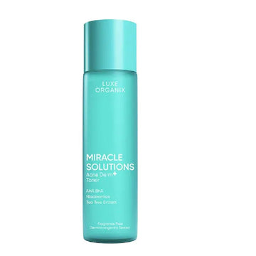 LUXE ORGANIX MIRACLE SOLUTIONS ACNE DERM TONER 150ML