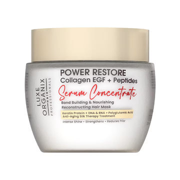 LUXE ORGANIX POWER STORE COLLAGEN EGF + PEPTIDES HAIR MASK 500ML