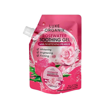 LUXE ORGANIX ROSEWATER SOOTHING GEL 100ML