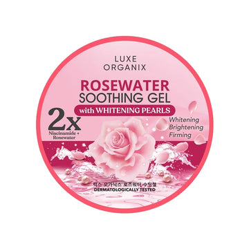 LUXE ORGANIX ROSE WATER SOOTHING GEL 300ML