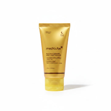 MEDICUBE KOJIC ACID TURMERIC NIGHT WRAPPING MASK 75ML