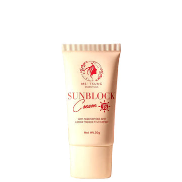 MS.TSUNG ESSENTIALS SUNBLOCK CREAM SPF30 30G