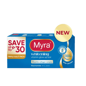 MYRA WHITENING VITAMIN GLOWUP BAR 90GX3