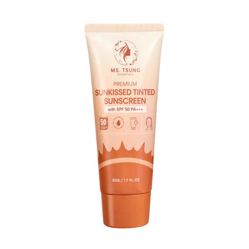 Ms tsung premium tinted sunscreen spf 50 pa+++ 50g