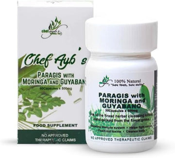 PARAGIS WITH MORINGA AND GUYABANO 60 CAPSULE