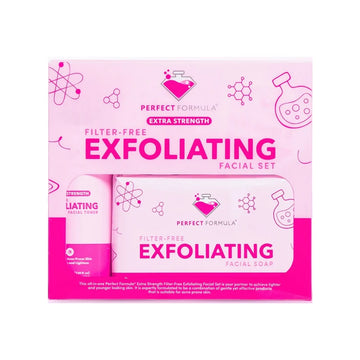 PERFECT FORMULA EXTRA STRENGTH EXFOLIATING FACIAL SET