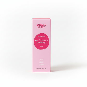 EQQUAL BERRY LUSH BLUSH NAD+PEPTIDE BOOSTING TONER 150 ML