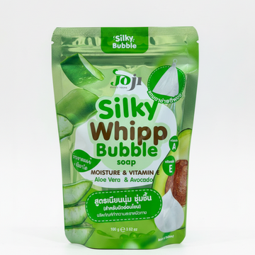 JOJI SECRET YOUNG SILKY WHIPP BUBBLE SOAP, MOISTURE & VITAMIN E VARIANT