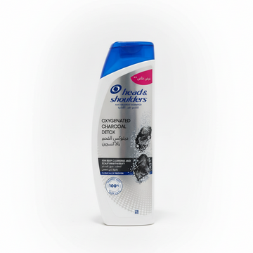H & S OXYGENATED CHARCOL DETOX SHAMPOO 400ML