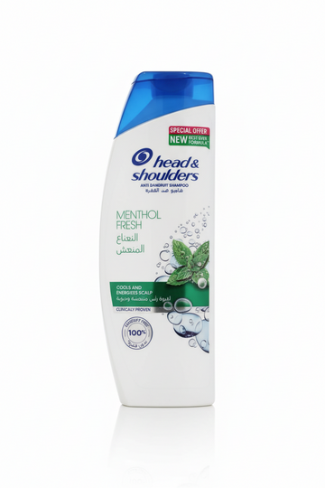 H & S MENTHOL FRESH SHAMPOO 400ML