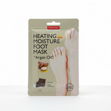 PU HEATING MOISTURE FOOT MASK ARGAN OIL-ADS738