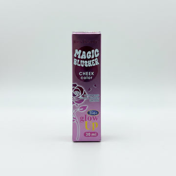 KISS BEAUTY MAGIC BLUSHER CHEEK COLOR ROSE GLOW UP