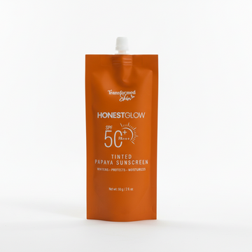 HONEST GLOW TINTED PAPAYA SUNSCREEN (POUCH)