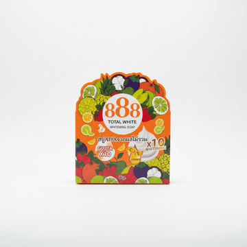 888 TOTAL WHITE WHITENING SOAP GLUTA X10