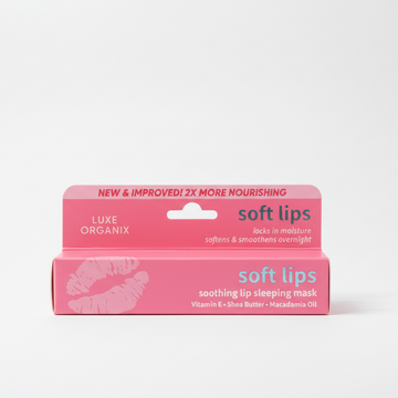 LUXE ORGANIX SOFT LIP SOOTHING LIP SLEEPING MASK