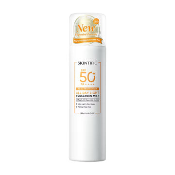 SKINTIFIC SPF50 ALL DAY LIGHT SUNSCREEN MIST 120ML