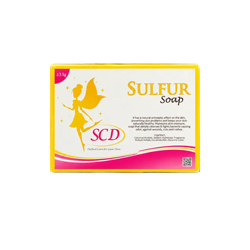 SCD SULFUR SOAP 135G YELLOW